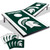 Michigan State Spartans MDF Tailgate Cornhole Set with Team Bags
