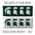 Michigan State Spartans MDF Tailgate Cornhole Set with Team Bags