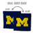 Michigan Wolverines Dual-Sided All-Weather Cornhole Bags – Set of 8