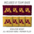 Minnesota Golden Gophers Tailgate Cornhole Set with Team Bags