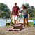 Montana Grizzlies Cornhole Set with Team Bags