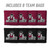 New Mexico State Aggies Dual-Sided All-Weather Cornhole Bags – Set of 8