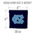 North Carolina Tar Heels Dual-Sided All-Weather Cornhole Bags – Set of 8