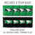 North Dakota Fighting Hawks Slogan Series Cornhole Set with Team Bags
