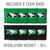 North Dakota Fighting Hawks MDF Tailgate Cornhole Set with Team Bags