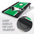 North Dakota Fighting Hawks MDF Tailgate Cornhole Set with Team Bags
