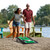 North Dakota Fighting Hawks MDF Tailgate Cornhole Set with Team Bags