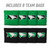 North Dakota Fighting Hawks Dual-Sided All-Weather Cornhole Bags – Set of 8