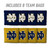 Notre Dame Fighting Irish Dual-Sided All-Weather Cornhole Bags – Set of 8