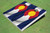 Waving Colorado Flag Cornhole Set with Bags