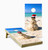 Beach Snowman Cornhole Set with Bags