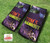 Blacklight Hangout Cornhole Set with Bags