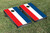 United States 3 Stripe Flag Cornhole Set with Bags