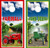 John Deere and Farmall Tractor Cornhole Wraps - Set of 2
