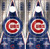 Chicago Cubs Version 2 Cornhole Wraps - Set of 2