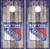 New York Rangers Version 3 Cornhole Wraps - Set of 2