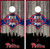 Philadelphia Phillies Version 2 Cornhole Wraps - Set of 2