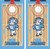 North Carolina Tar Heels Version 2 Cornhole Wraps - Set of 2