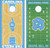 North Carolina Tar Heels Version 3 Cornhole Wraps - Set of 2