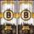 Boston Bruins Version 2 Cornhole Wraps - Set of 2