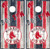 Boston Red Sox Version 5 Cornhole Wraps - Set of 2