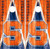 Syracuse Orange Version 2 Cornhole Wraps - Set of 2