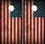 Vintage American Flag Cornhole Wraps - Set of 2