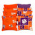 Clemson Tigers (Version 2) Cornhole Bags - Set of 8