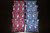 Red & Blue Paisley Cornhole Bags - Set of 8