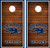 Nevada Wolf Pack Cornhole Wraps - Set of 2