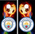 Manchester City F.C. Version 2 Cornhole Wraps - Set of 2