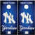 New York Yankees Version 10 Cornhole Wraps - Set of 2