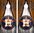 Houston Astros Version 3 Cornhole Wraps - Set of 2
