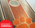 Clemson Tigers Stained Striped Cornhole Set with Bags