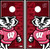 Wisconsin Badgers Cornhole Set with Bags