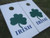 Irish Cornhole Set with Bags