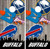 Buffalo Sports Version 2 Cornhole Wraps - Set of 2