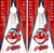 Cleveland Indians Version 7 Cornhole Wraps - Set of 2