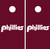Philadelphia Phillies Version 5 Cornhole Wraps - Set of 2