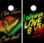 Bob Marley Version 2 Cornhole Wraps - Set of 2