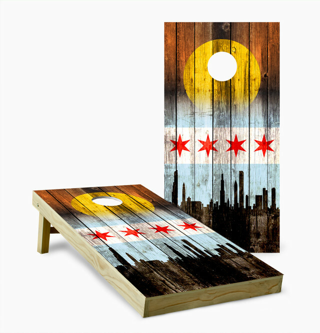 City Flag Cornhole Sets