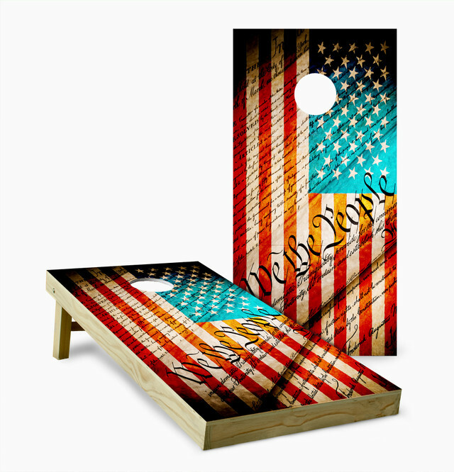 Patriotic Cornhole Sets