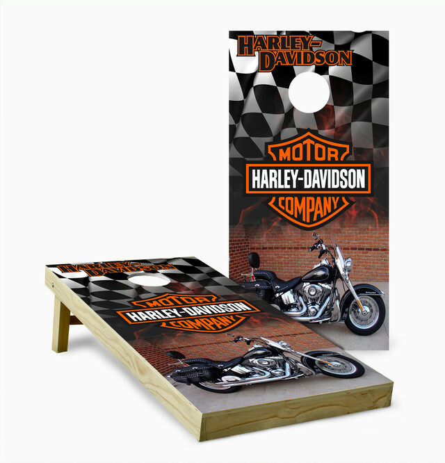 Harley Davidson Cornhole Sets