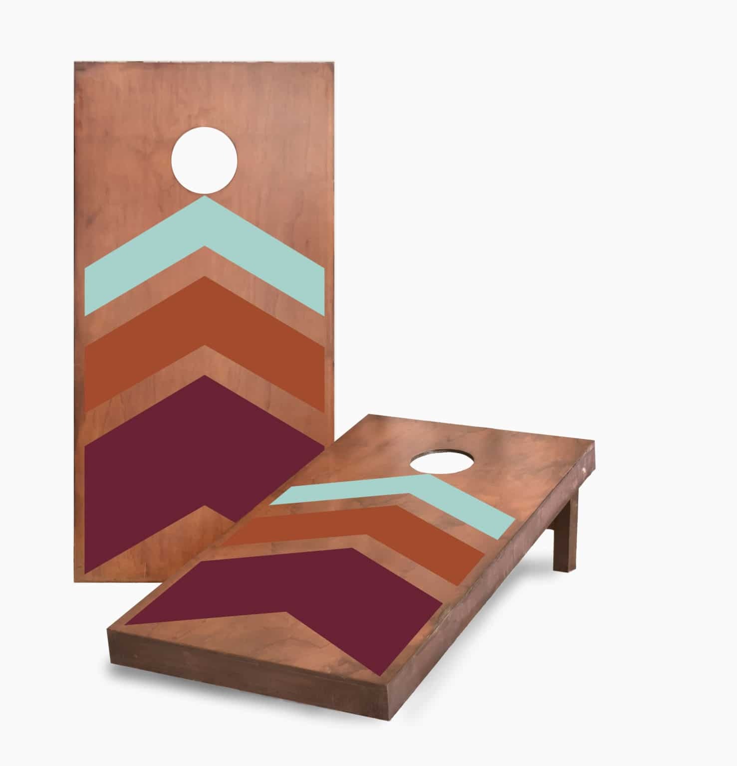 Stained Cornhole Sets