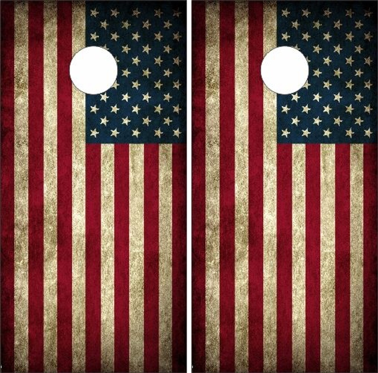 Country Flag Cornhole Wraps