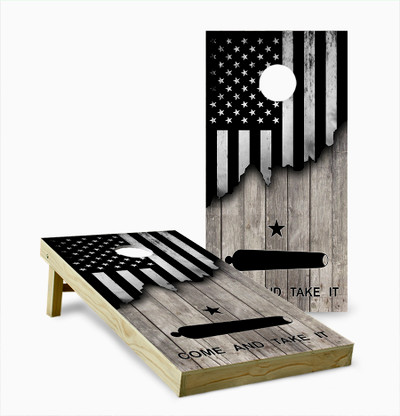 【11枚組】ザ・フォール/Take America American Flag Come and Take It Cornhole Set with Bags - Custom