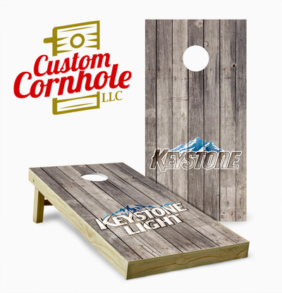 Keystone Light Cornhole Set with Bags - Custom Cornhole, LLC