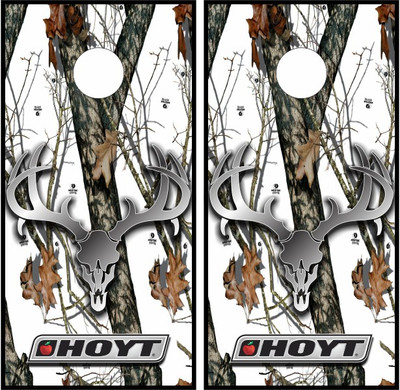 Hoyt Version 2 Cornhole Wraps - Set of 2 - Custom Cornhole, LLC