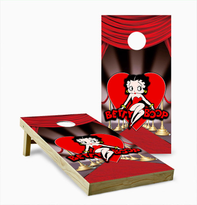 クレ・ド・ポー、インウイ　セット Betty_Boop_Curtains_Cornhole_B