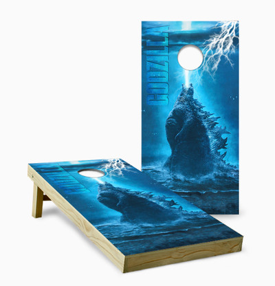 Godzilla Version 2 Cornhole Set with Bags - Custom Cornhole, LLC